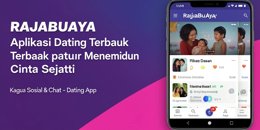 Antarmuka pengguna aplikasi RAJABUAYA yang menarik dan fungsional.